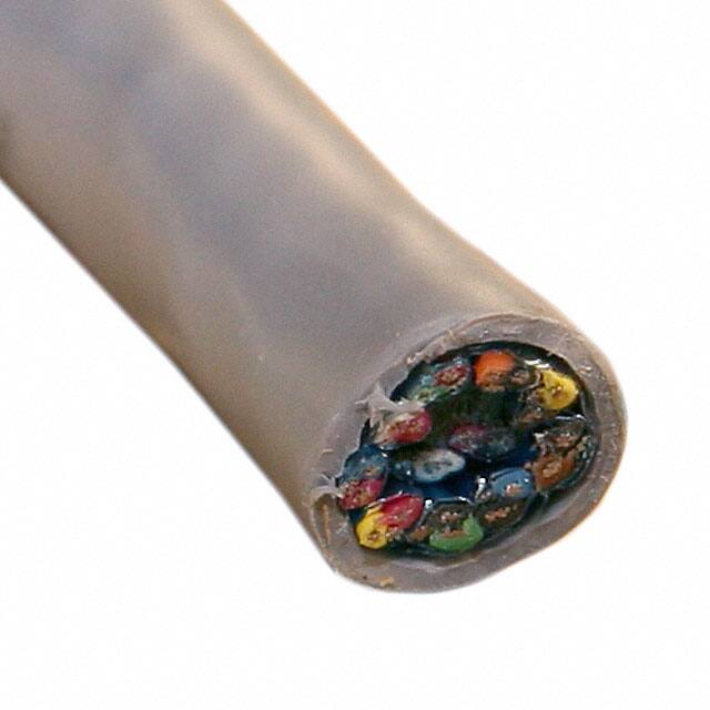 22（11 对双绞线） 芯 多线对 线缆 石板色 22 AWG 箔 100.0'（30.5m） 6016C SL005图片