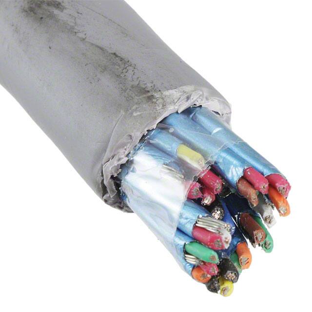 34（17 对双绞线） 芯 多线对 线缆 石板色 22 AWG 箔 500.0'（152.4m） 6019C SL002图片