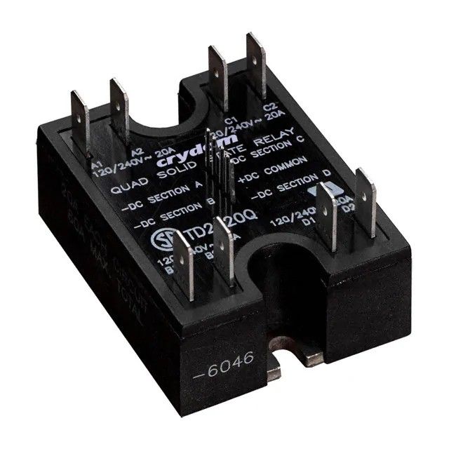 固态 SPST-NO（1 Form A）x 4 Hockey Puck TD2420Q图片