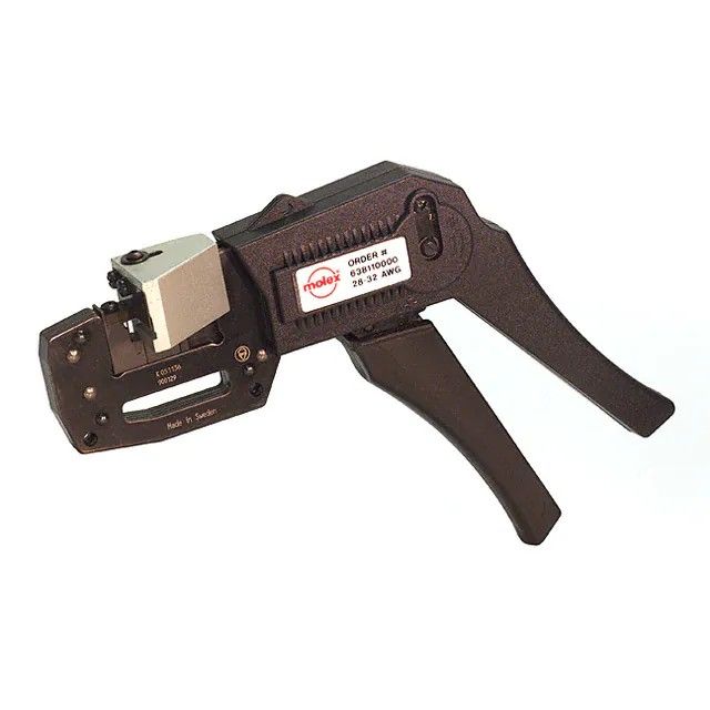 手动压接器 工具 矩形触点 用于卷筒端子 0638110000图片