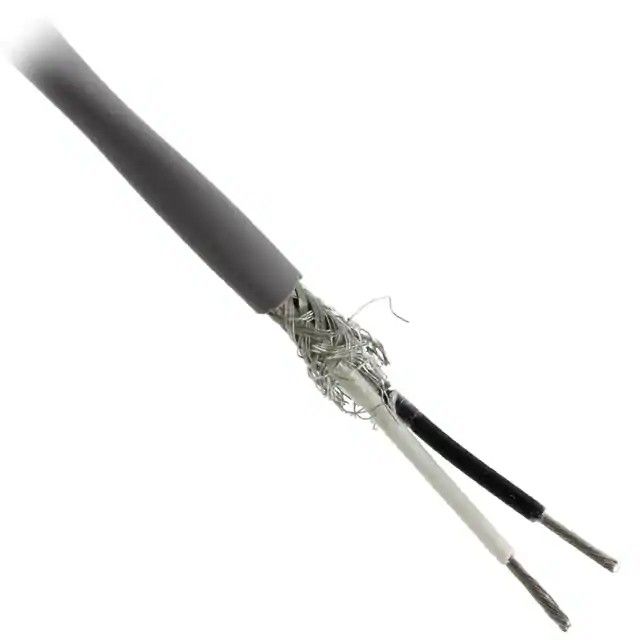 2(1 对双绞线)芯多芯线缆石板色 20AWG 编织线 1000.0'(304.8m) 3231 SL001图片
