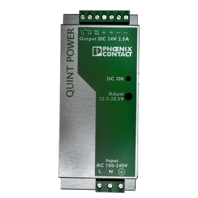 封闭式 AC DC 转换器 1 输出 24V 2.5A 100 ~ 240VAC 输入 2938578图片