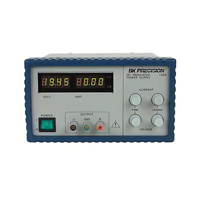 1 ~ 19VDC 输出工作台(AC 至 DC)电源 LED 0 ~ 10A 输出特性开关 1665图片
