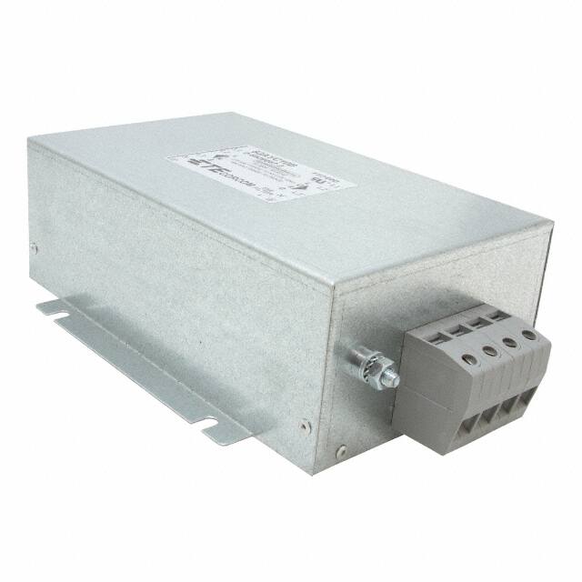 三相(星接) EMC/EMI 线路滤波器 63A AC 50/60Hz 单级端接块 63AYC10B图片