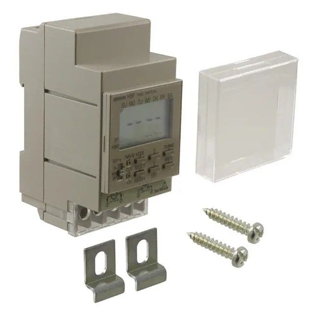 可编程(多功能)延时继电器 SPST-NO(1 Form A) 1 分 ~ 24 小时延时 15A @ 250VAC DIN 轨道 H5F-KB图片