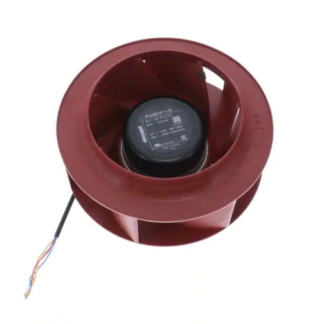风扇电动叶轮 48VDC 圆形-225mm 直径滚珠 4 引线 R1G225-AF11-52图片