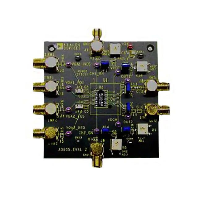 AD605 2-双每 IC 通道数可变增益放大器评估板 AD605-EVALZ图片