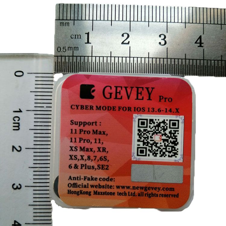 GEVEY苹果手机SIM解锁卡贴图片