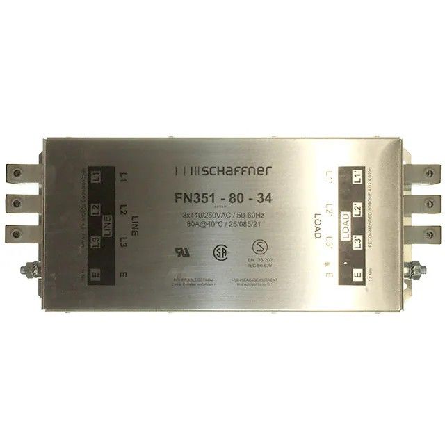 EMC/EMI 线路滤波器 AC FN351-80-34图片