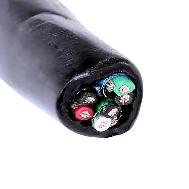 6(3 对双绞线)芯多线对线缆黑色 20AWG 箔 1000.0'(304.8m) C6061A.41.01图片