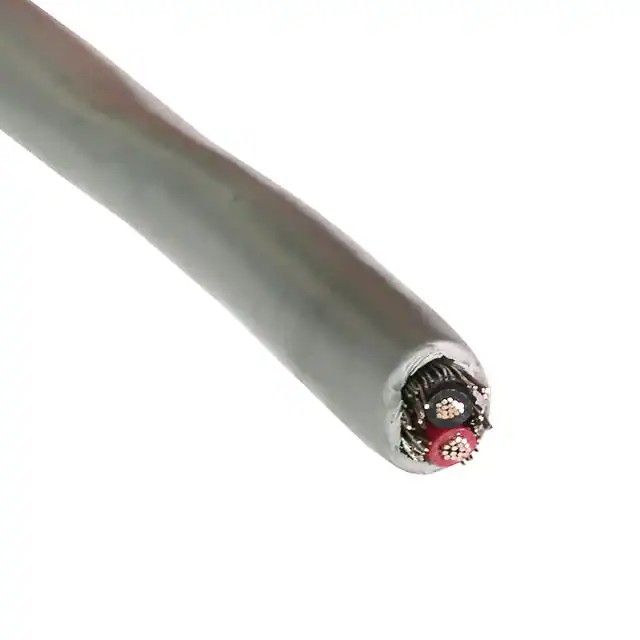 2 芯多芯线缆灰色 18AWG 编织线 1000.0'(304.8m) C2686A.41.10图片