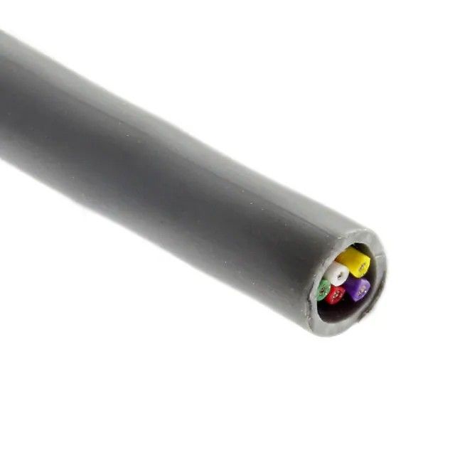 5 芯多芯线缆灰色 24 AWG 箔 1000.0'(304.8m) C0753A.41.10图片