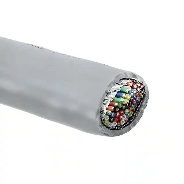 50(25 对双绞线)芯多线对线缆灰色 22 AWG 箔，编织线 1000.0'(304.8m) C0663A.41.10图片