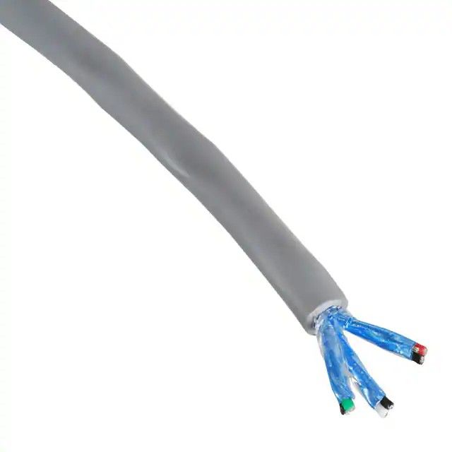 6(3 对双绞线)芯多线对线缆灰色 22 AWG 箔，编织线 1000.0'(304.8m) C0651A.41.10图片