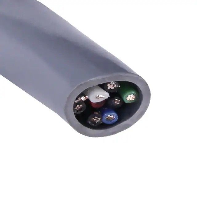 8(4 对双绞线)芯多线对线缆灰色 24 AWG 箔 500.0'(152.4m) C0603A.18.10图片