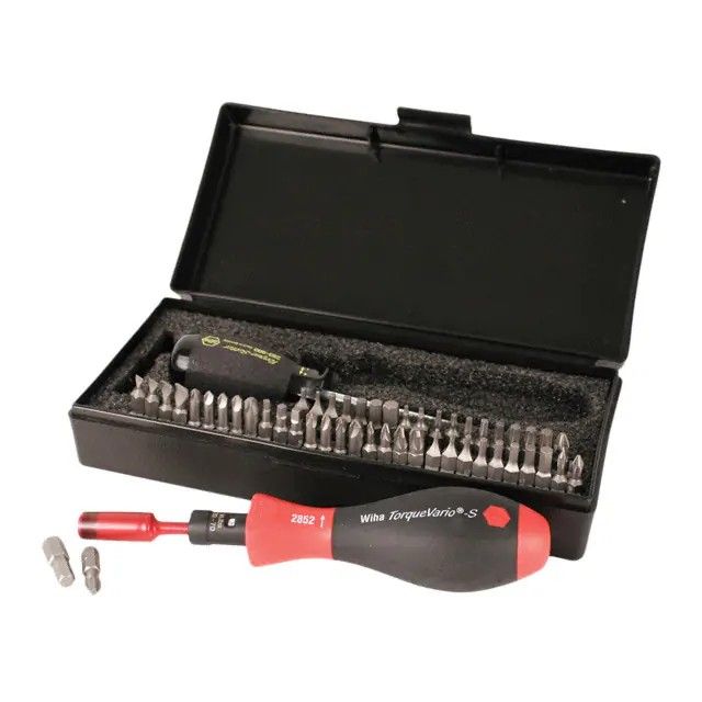 六角形，十字，Pozidriv®，开槽型，方形，Torq-Set®，Torx®，Tri-Wing® 钻头组 51 件 28595图片