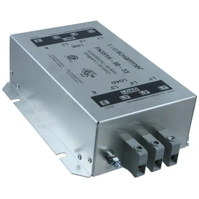 EMC/EMI 线路滤波器 AC FN351H-50-33图片