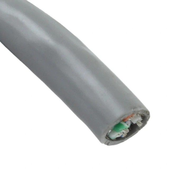 6(3 对双绞线)芯多线对线缆灰色 24 AWG 箔，编织线 1000.0'(304.8m) C0516A.41.10图片