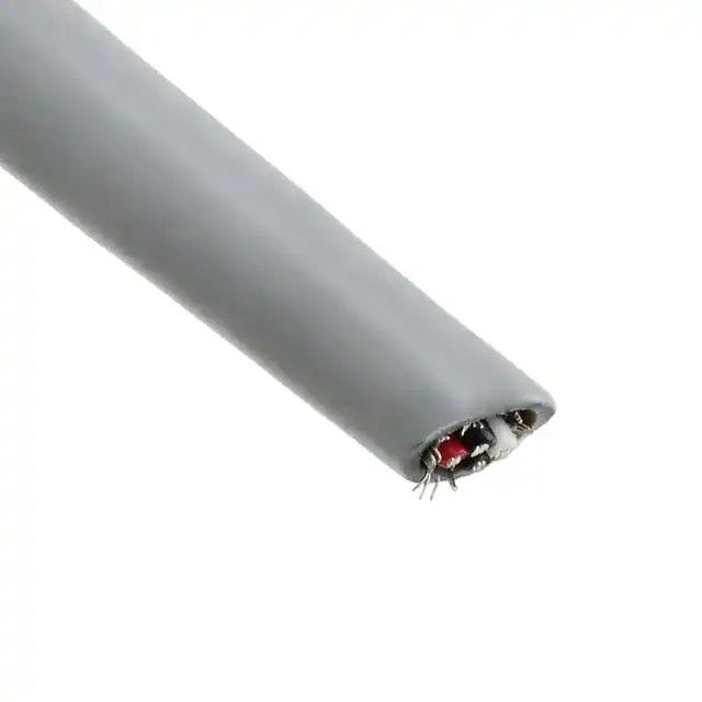 4(2 对双绞线)芯多线对线缆灰色 22 AWG 箔，编织线 1000.0'(304.8m) C0650A.41.10图片
