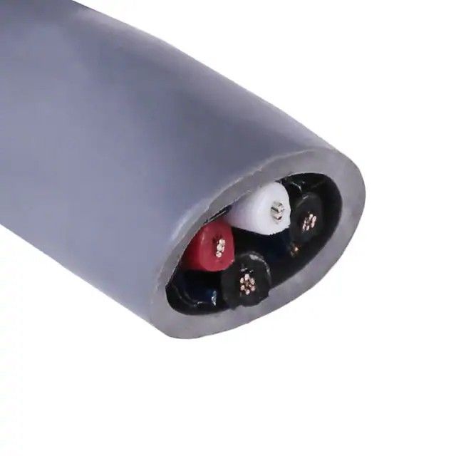 4(2 对双绞线)芯多线对线缆灰色 24 AWG 箔，编织线 1000.0'(304.8m) C0842A.41.10图片