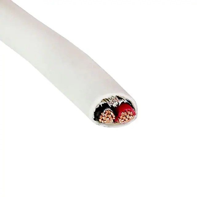 2 芯多芯线缆白色 14 AWG 箔 1000.0'(304.8m) E2252S.41.02图片