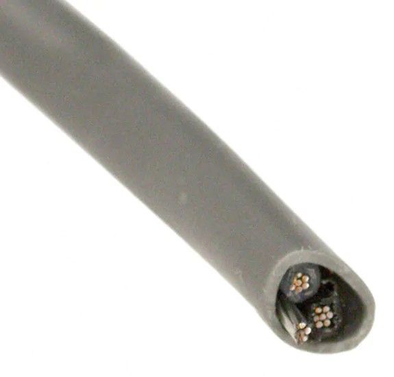 2 芯多芯线缆灰色 22 AWG 箔 5000'(1524.0m) C2514A.46.10图片