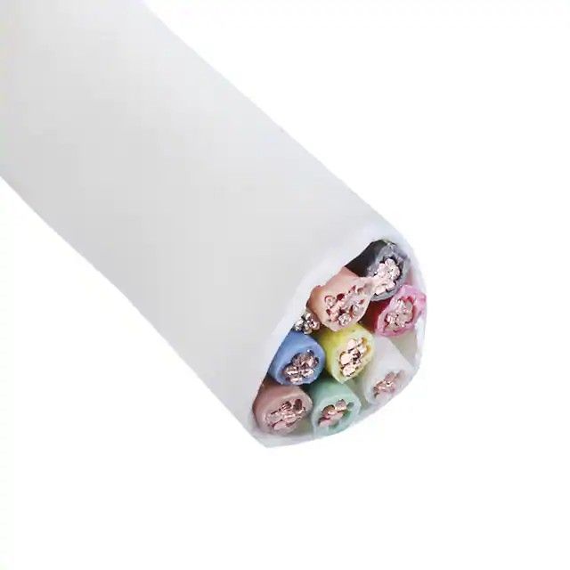 8 芯多芯线缆白色 18AWG 箔 1000.0'(304.8m) E2208S.41.02图片