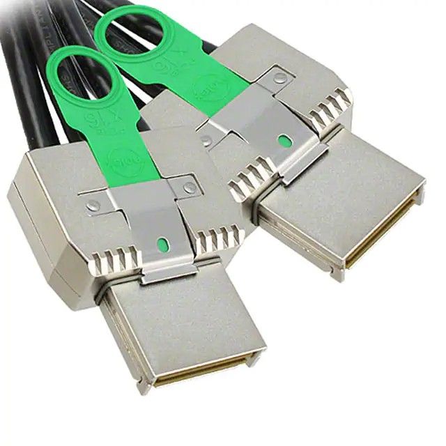 136 18 位置 PCIe x16 插头至插头 16.40'(5.00m)黑色屏蔽 0745461605图片