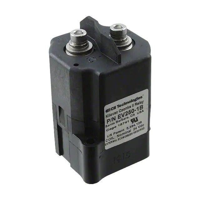 通用继电器 SPST-NO(DM)(1 Form X) 24VDC 线圈底座安装 EV250-1B图片