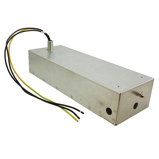 Single Phase EMC/EMI 线路滤波器 30A 480VAC 50/60Hz 两级螺纹接线柱(M4)，导线引线 B84299D6300B003图片