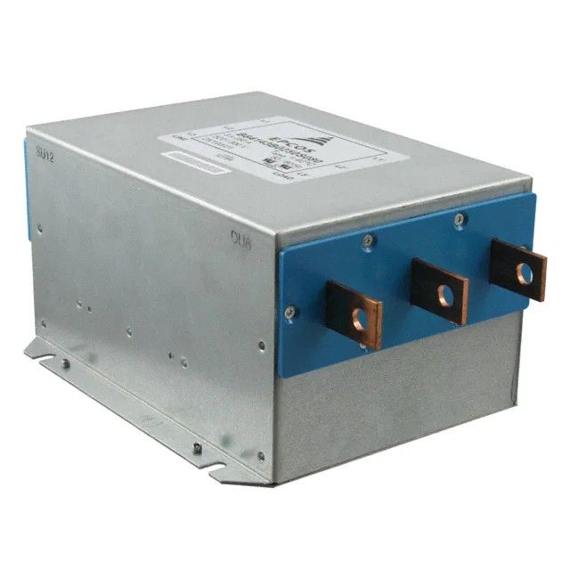 三相(角接) EMC/EMI 线路滤波器 250A 520V，300VAC 50/60Hz 两级端子柱 B84143B0250S080图片