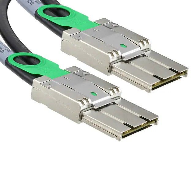 68 18 位置 PCIe x8 插头至插头 22.97'(7.00m)黑色屏蔽 0745460807图片