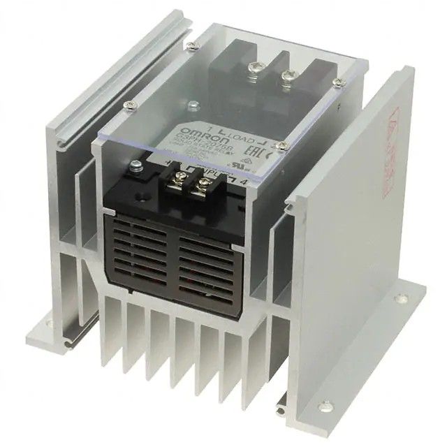 固态 SPST-NO(1 Form A)带集成散热器的 SSR G3PH-2075B DC5-24图片