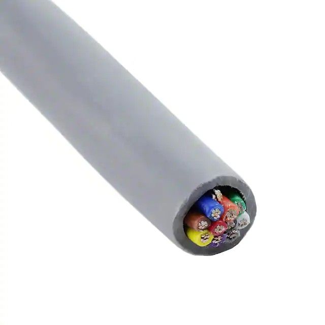 10 芯多芯线缆石板色 24 AWG 箔 500.0'(152.4m) 6300/10 SL002图片