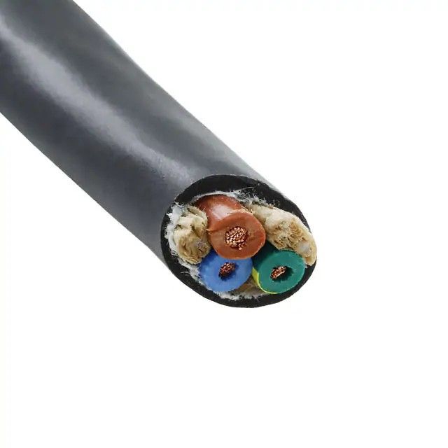 3 芯多芯线缆黑色 16 AWG 250.0'(76.2m) 1942/3 BK003图片