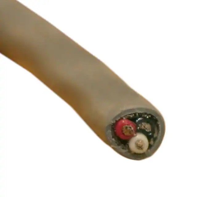 3 芯多芯线缆石板色 20AWG 编织线 500.0'(152.4m) 3232 SL002图片