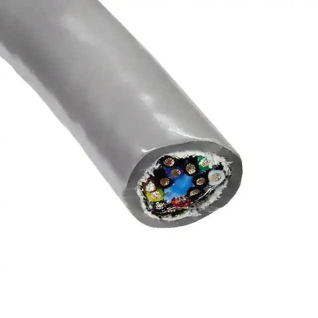 12(6 对双绞线)芯多线对线缆石板色 24 AWG 箔，编织线 100.0'(30.5m) 6320 SL005图片