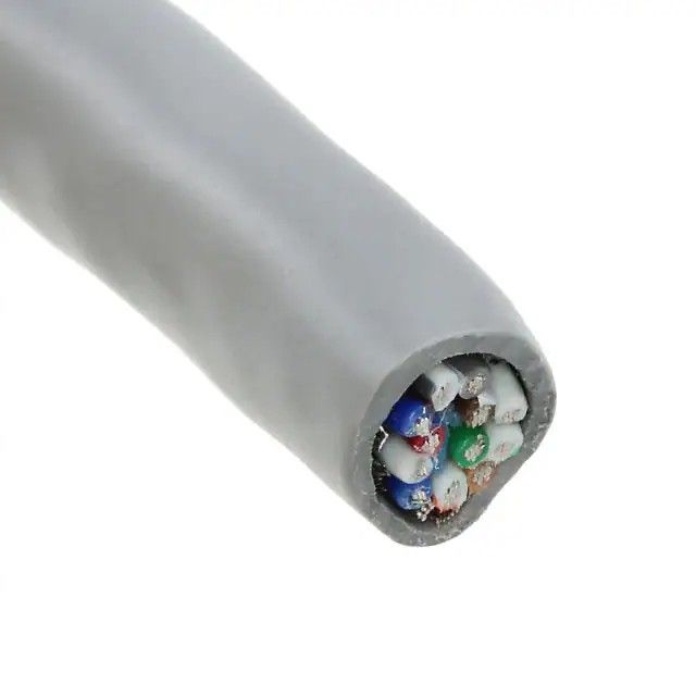 12(6 对双绞线)芯多线对线缆石板色 24 AWG 箔，编织线 500.0'(152.4m) 6226C SL002图片