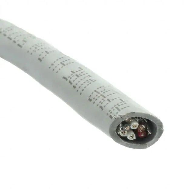 6(3 对双绞线)芯多线对线缆石板色 24 AWG 箔，编织线 100.0'(30.5m) 5273C SL005图片