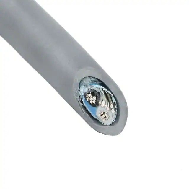 2(1 对双绞线)芯多芯线缆石板色 22 AWG 箔 500.0'(152.4m) 5481C SL002图片