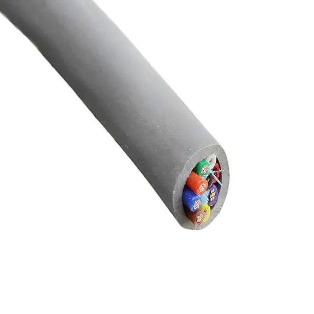 9 芯多芯线缆石板色 24 AWG 箔，编织线 1000.0'(304.8m) 6357 SL001图片