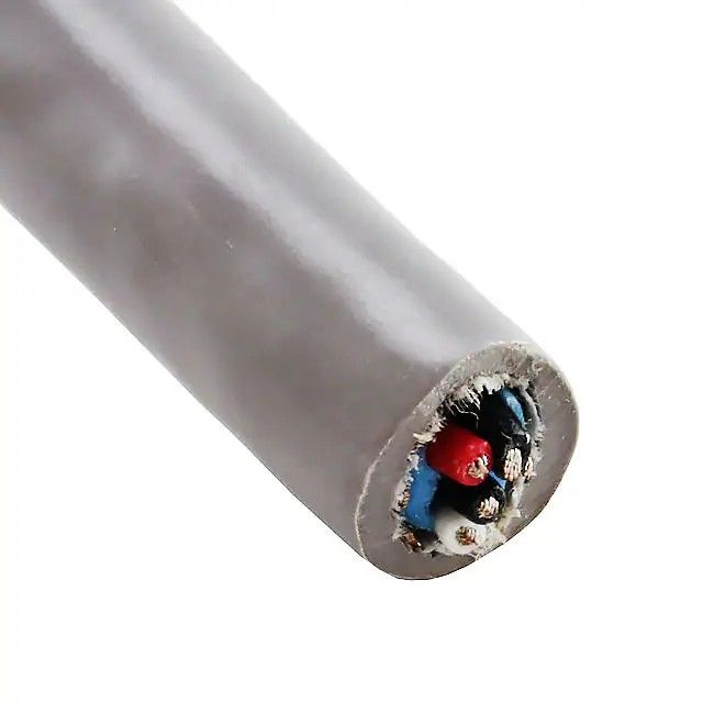 4(2 对双绞线)芯多线对线缆石板色 28AWG 箔，编织线 500.0'(152.4m) 6390 SL002图片