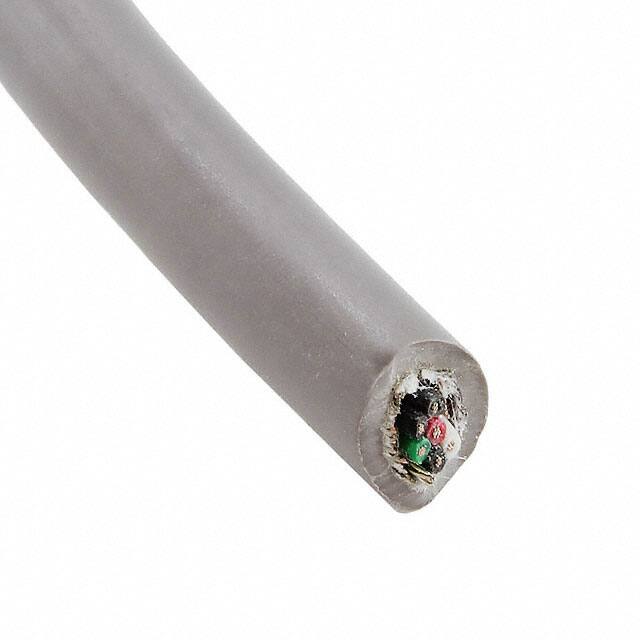 6(3 对双绞线)芯多线对线缆石板色 28AWG 箔，编织线 1000.0'(304.8m) 6391 SL001图片