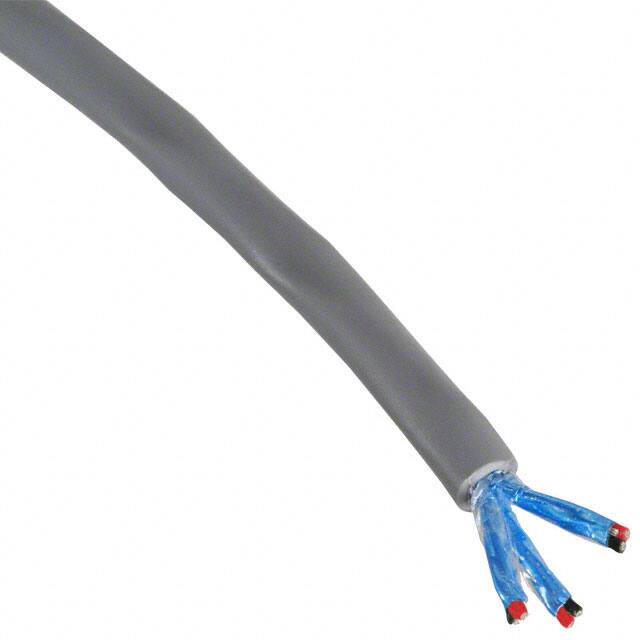 6(3 对双绞线)芯多线对线缆石板色 22 AWG 箔 1000.0'(304.8m) 6418 SL001图片
