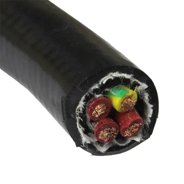 4 芯多芯线缆黑色 16 AWG 编织线 100.0'(30.5m) 85604CY BK005图片