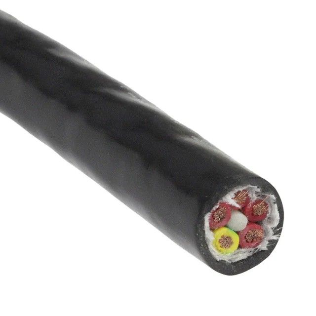 5 芯多芯线缆黑色 18AWG 500.0'(152.4m) 85805 BK002图片