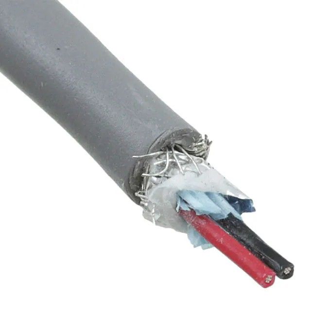 2 芯多芯线缆石板色 28AWG 箔，编织线 500.0'(152.4m) 86002CY SL002图片