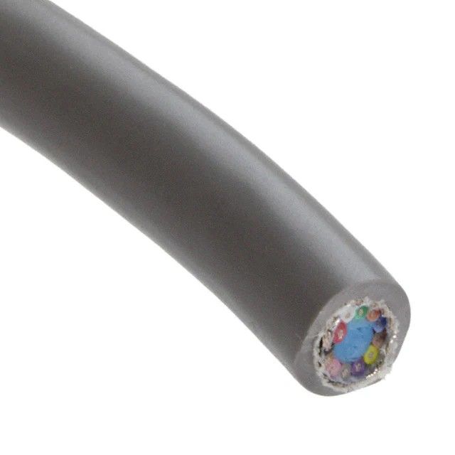 12 芯多芯线缆石板色 28AWG 箔，编织线 1000.0'(304.8m) 86012CY SL001图片