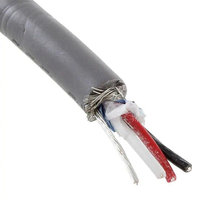 3 芯多芯线缆石板色 26AWG 箔，编织线 500.0'(152.4m) 86103CY SL002图片