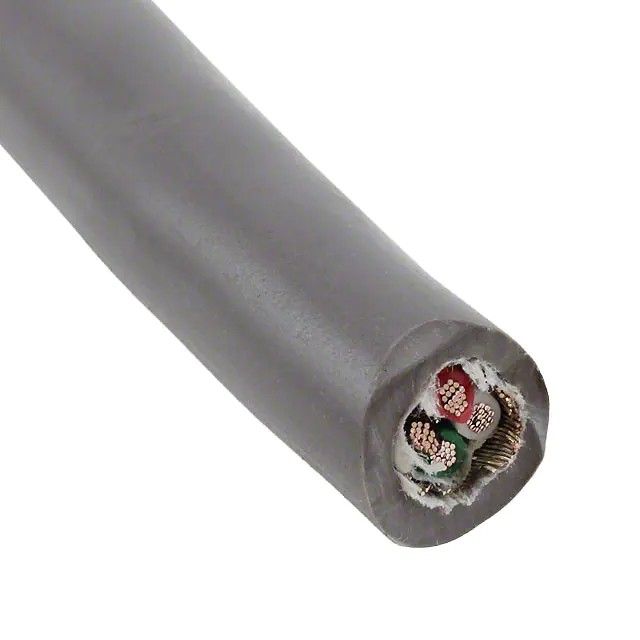 4 芯多芯线缆石板色 22 AWG 箔，编织线 1000.0'(304.8m) 86304CY SL001图片